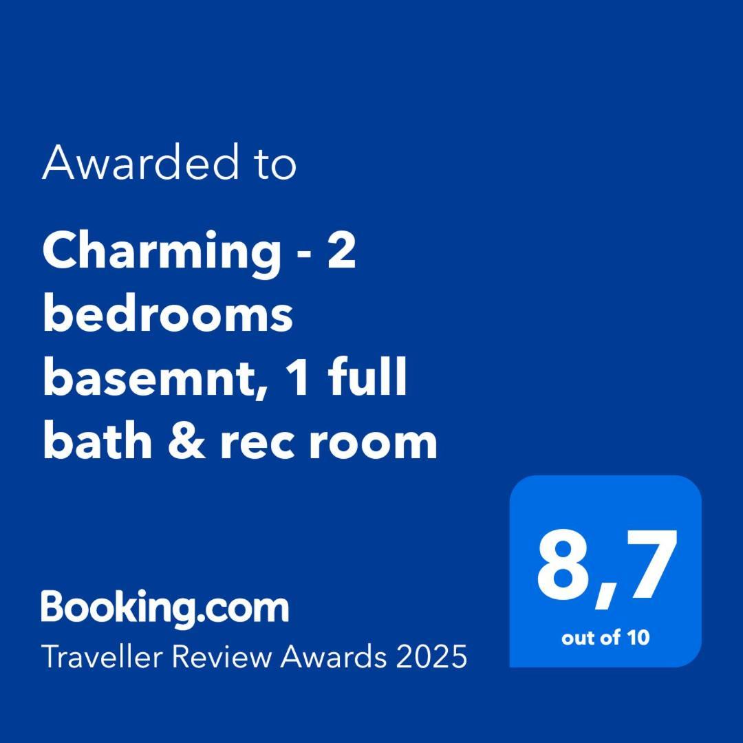 Charming - 2 Bedrooms Suite, 1 Full Bath & Family Room แคมลูปส์ ภายนอก รูปภาพ